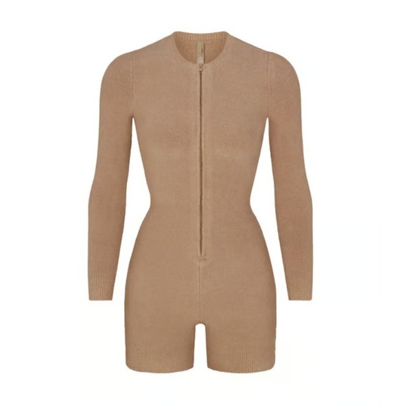 SKIMS Pants - Skims‎ Cozy Light Jumpsuit, Desert, Large